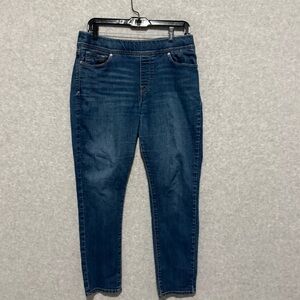 Levi's Dark Blue Ankle Jeans